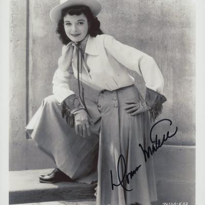 Apache Rose Donna Martell signed photo