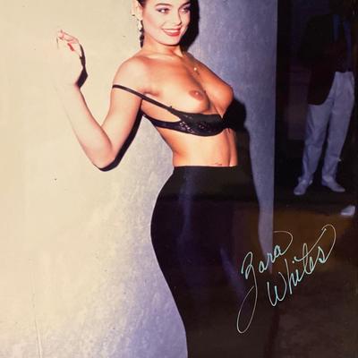 Zara Whites signed photo