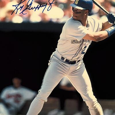 Ken Griffey Jr. signed photo