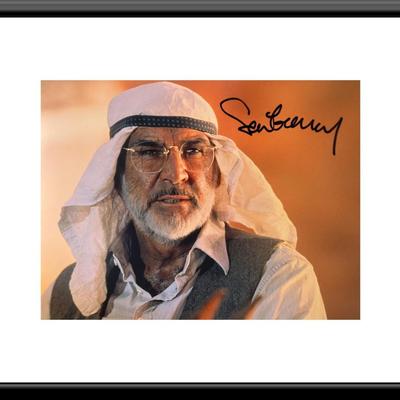 Sean Connery signed photo