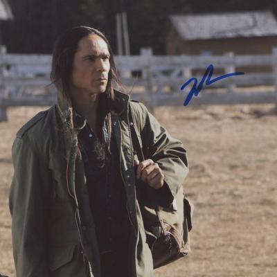 Zahn McClarnon signed photo