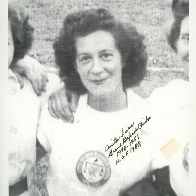 Anita Foss signed photo
