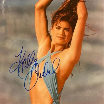 Kathy Ireland signed photo