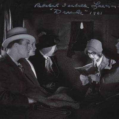 Dracula signed movie photo 