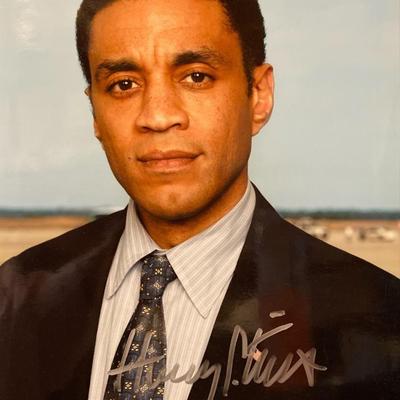Harry Lennix signed photo