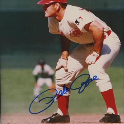 Cincinatti Reds Pete Rose signed photo