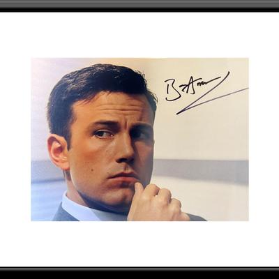 Ben Affleck signed photo