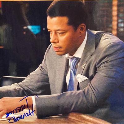 Terrence Howard signed movie photo