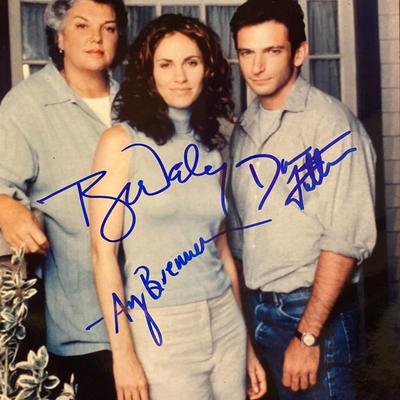 Judging Amy Amy Brenneman, Tyne Daly, and Dan Futterman signed photo
