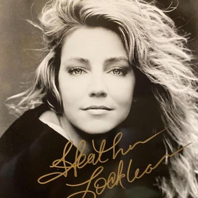 Heather Locklear signed photo
