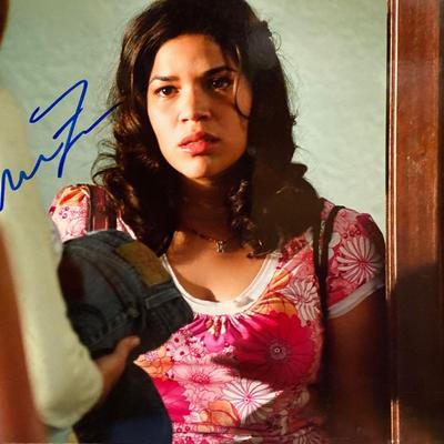 America  Ferrera signed photo