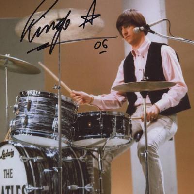 Ringo Starr signed photo