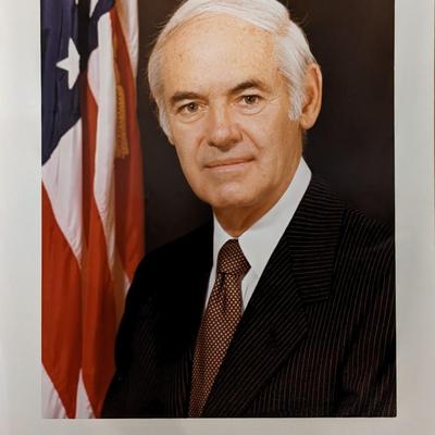 William F. Smith Photo. Printed Signature. 