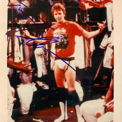 Bull Durham Tim Robbins signed movie photo
