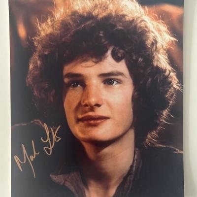 Crossed Swords Mark Lester signed movie photo