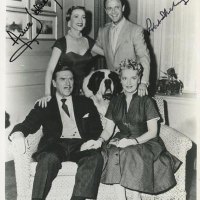 Topper signed photo