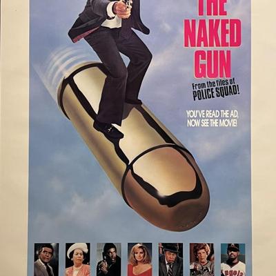 Naked Gun Original Movie Poster