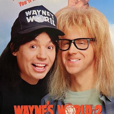 Wayne's World 2 1993 Original Movie Poster