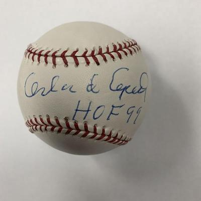 Orlando Cepeda signed baseball