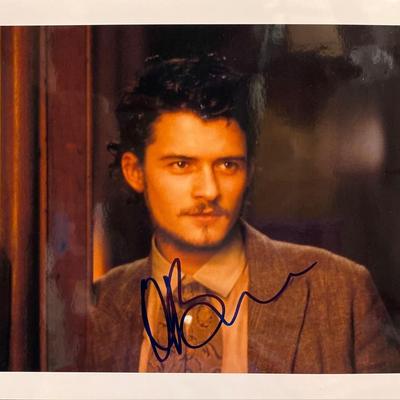 Ned Kelly Orlando Bloom signed movie photo