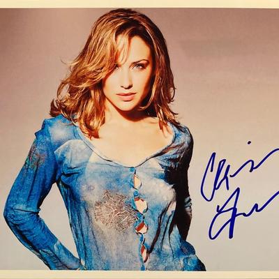 Claire Forlani signed photo