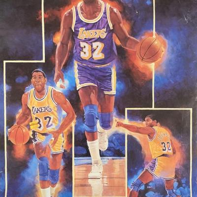 Magic Johnson poster