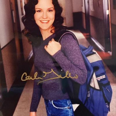 Carla Gallo signed photo