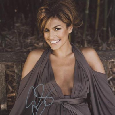 Eva Mendes signed photo