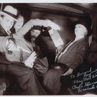Carla Laemmle signed photo