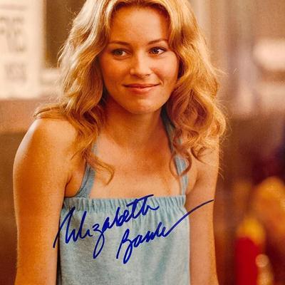 Hunger Games Elizabeth Banks signed photo