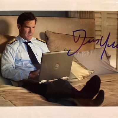 Dennis Quaid signed "Yours, Mine and Ours" movie photo 