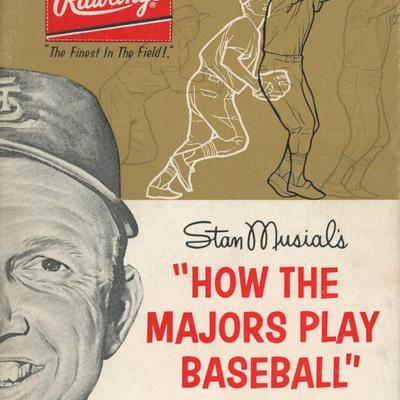 Stan Musial's How The Majors Play Baseball book