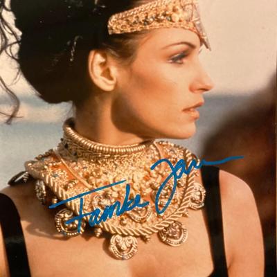 Famke Janssen signed photo
