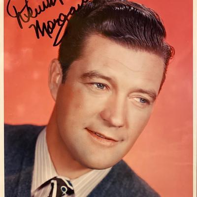 Dennis Morgan signed photo