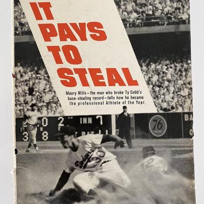 It Pays To Steal Maury Willis signed book