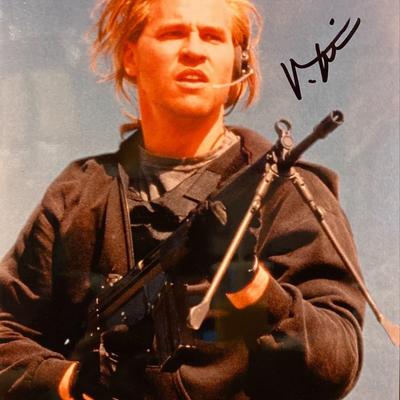 Val Kilmer signed "Heat" movie photo 