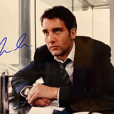 Closer Clive Owen signed movie photo