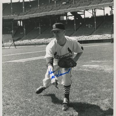 Von McDaniel signed photo
