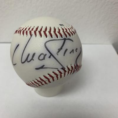 Conchita Martinez signed baseball