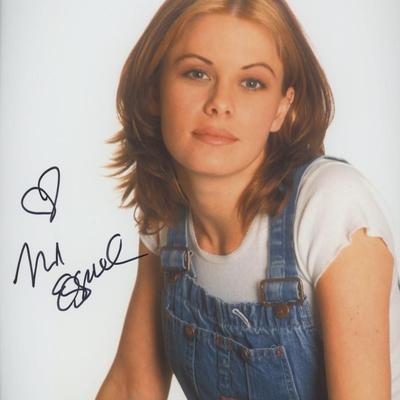 Nicole Eggert signed photo
