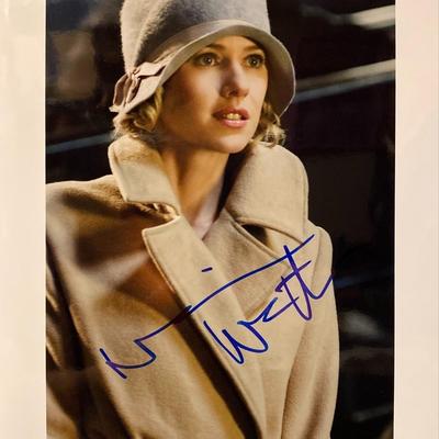 King Kong Naomi Watts signed movie photo