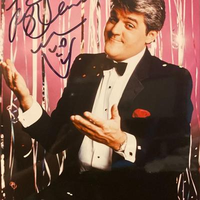 Jay Leno signed photo. GFA Authenticated