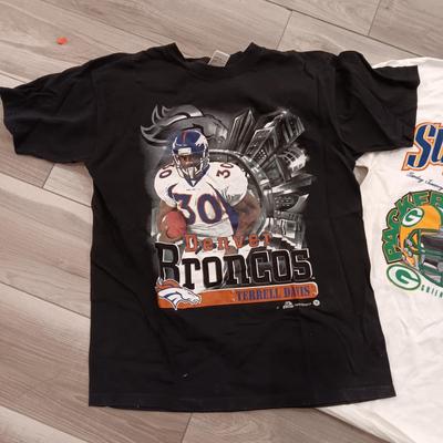 DENVER BRONCOS T-SHIRTS SIZE L