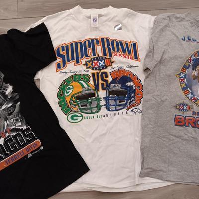 DENVER BRONCOS T-SHIRTS SIZE L