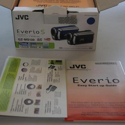 Blue Everio S JVC Camera GZ-MS130