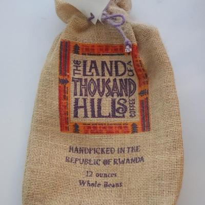The lands of thousand hills coffee bag Lot of 3