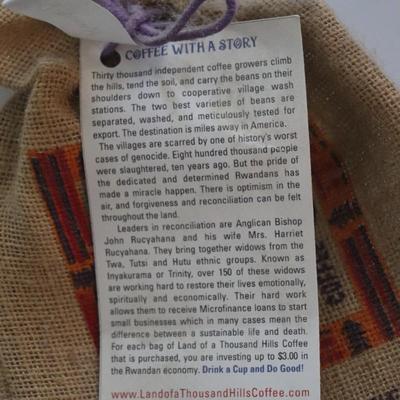 The lands of thousand hills coffee bag Lot of 3