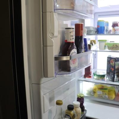 GE Profile 27.9 cu. ft. Smart 4-Door French Door Refrigerator with Door-in-Door in Fingerprint Resistant Stainless Steel (Less than a yr...