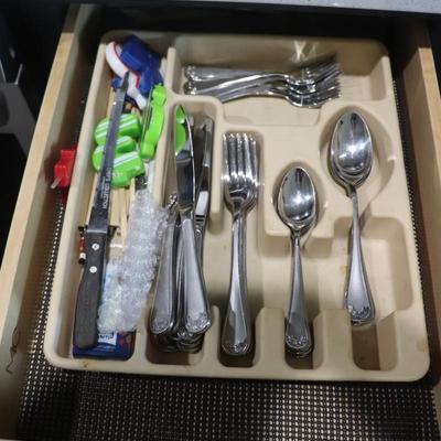 Lot of Fork, Spoons, Knives