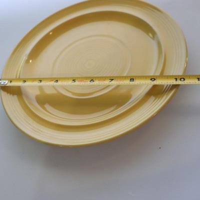 Lot of yellow dinner plate (4in total)